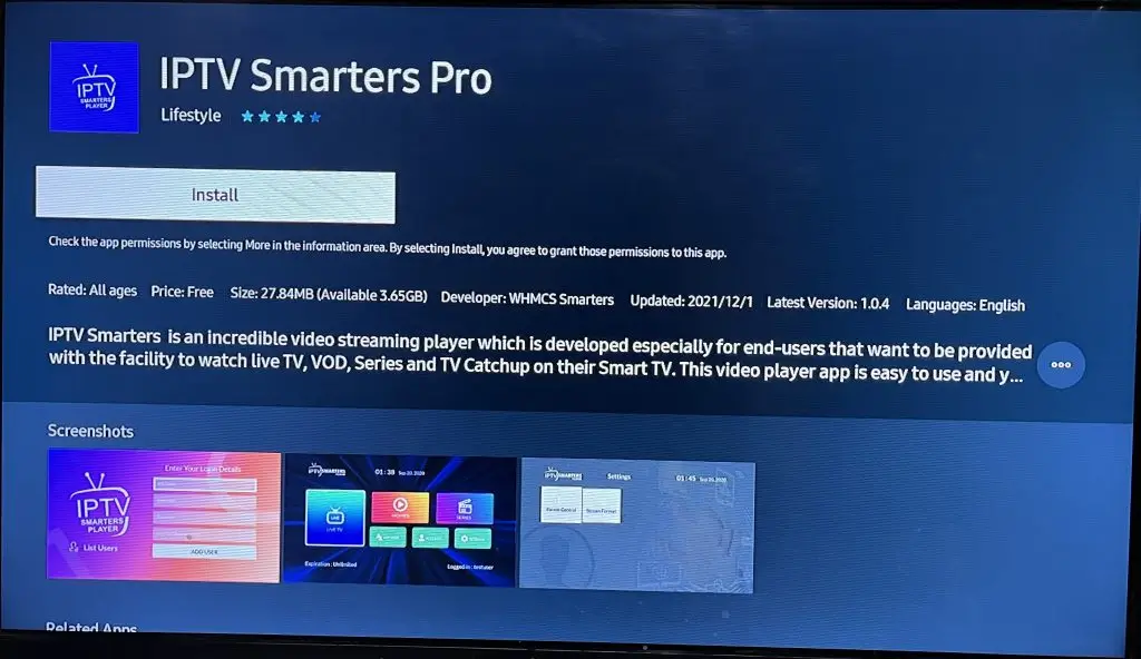 iptv smarters pro